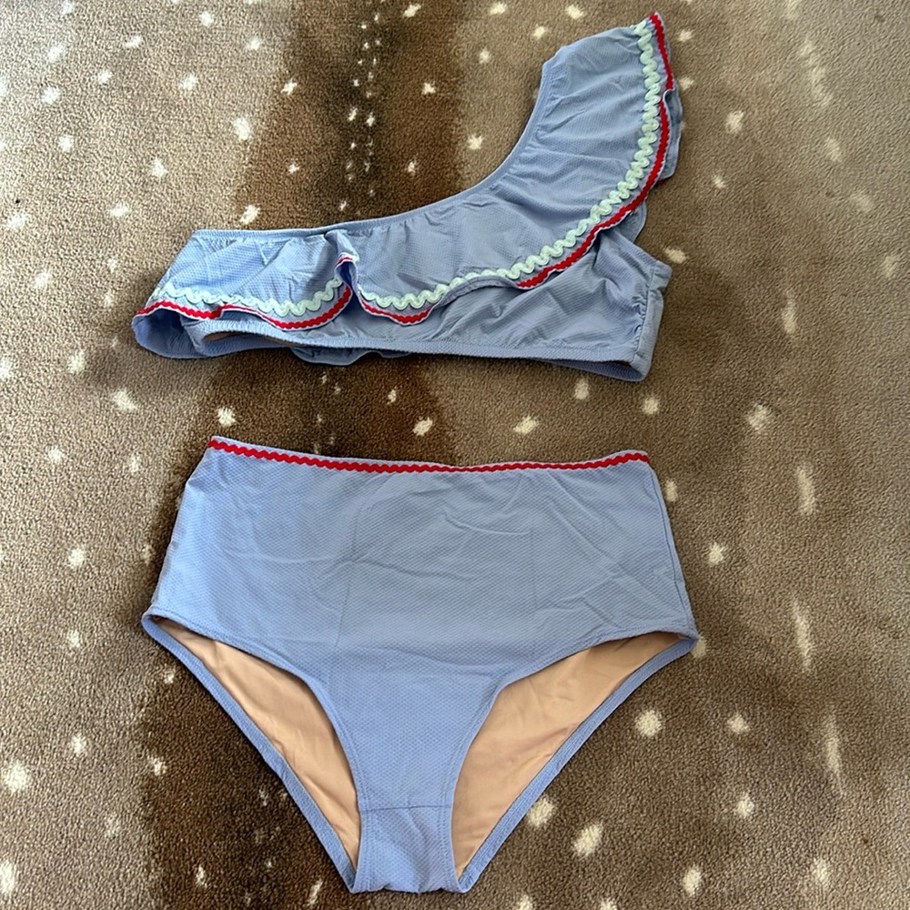 Jcrew  Bathing suit Large Top/ Medium Bottoms